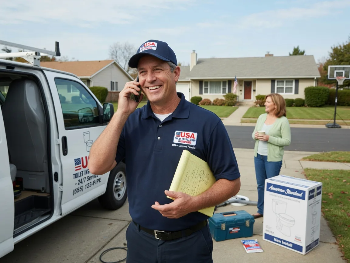Toilet Installation Liberty Center, IA FAQs